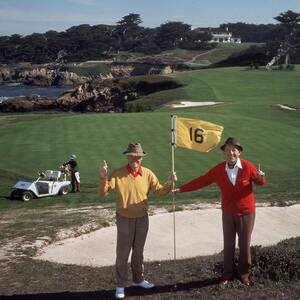 Golfing Pals by Slim Aarons