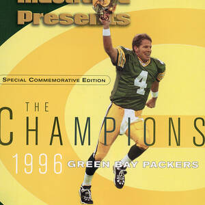 Green Bay Packers Qb Brett Favre, Super Bowl Xxxi Sports Illustrated Cover by Sports Illustrated