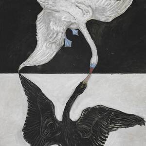 Group Ix,suw, The Swan, No. 1 by Hilma Af Klint Group Ix,suw, The Swan, No. 1 by Hilma Af Klint
