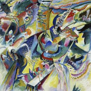 Improvisation Klamm, 1914 by Wassily Kandinsky Improvisation Klamm, 1914 by Wassily Kandinsky