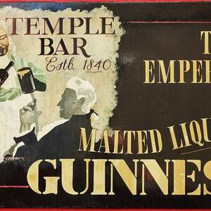 Ireland, Dublin, Guinness Sign In Temple Bar by Richard Taylor