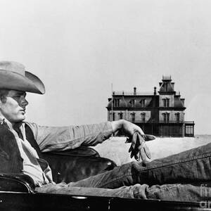 James Dean In Motion Picture Giant by Bettmann