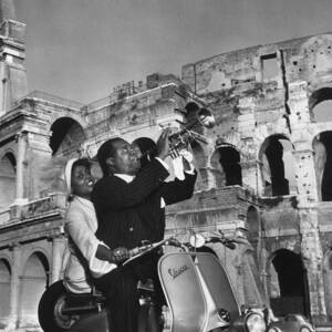 Jazz Scooter by Slim Aarons