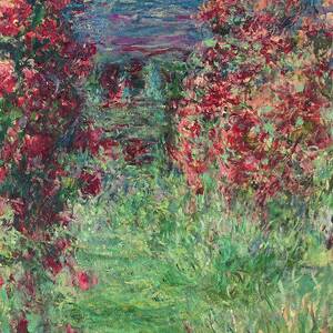 La Maison Dans Les Roses by Claude Monet