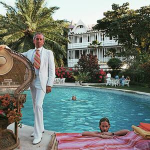 Lawrence Peabody II by Slim Aarons
