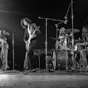 Led Zeppelin At The Forum by Michael Ochs Archives Led Zeppelin At The Forum by Michael Ochs Archives