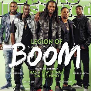 Legion Of Boom, Super Bowl Xlix Preview Sports Illustrated Cover by Sports Illustrated
