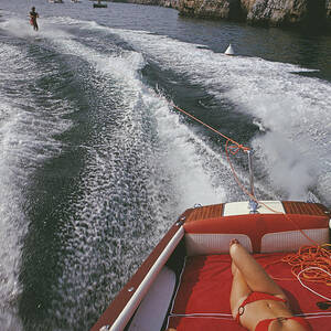 Leisure In Antibes by Slim Aarons Leisure In Antibes by Slim Aarons