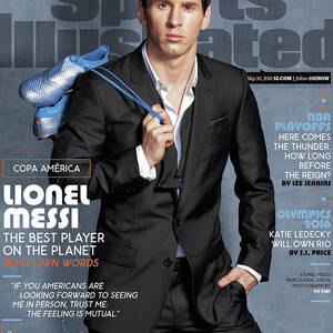 Lionel Messi The Best Player On The Planet Sports Illustrated Cover by Sports Illustrated