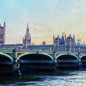 London Cityscape 01 by AM FineArtPrints
