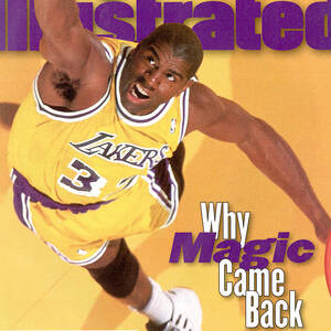 Los Angeles Lakers Magic Johnson Sports Illustrated Cover by Sports Illustrated Los Angeles Lakers Magic Johnson Sports Illustrated Cover by Sports Illustrated