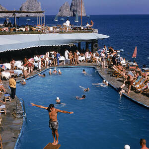 Marina Piccola by Slim Aarons