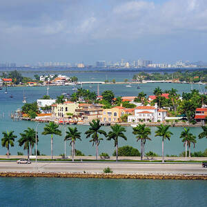 Miami Mac Arthur Causeway En Route To by Jfmdesign