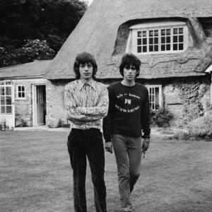 Mick & Keith In The Country by Express Newspapers Mick & Keith In The Country by Express Newspapers