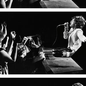 Mick Jagger Of The Rolling Stones In by George Rose Mick Jagger Of The Rolling Stones In by George Rose