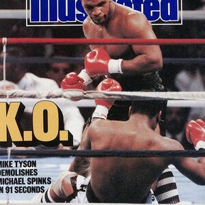 Mike Tyson, 1988 Wbcwbaibf Heavyweight Title Sports Illustrated Cover by Sports Illustrated