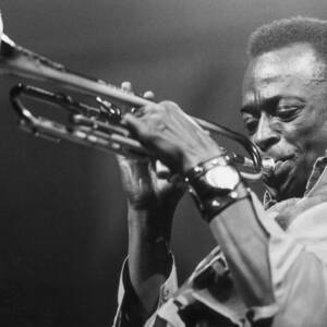 Miles Davis by Express Newspapers