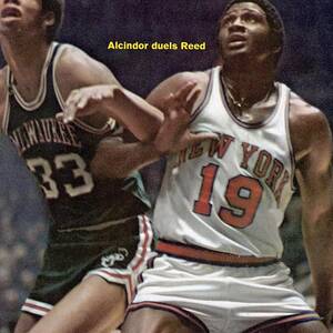 Milwaukee Bucks Lew Alcindor, 1970 Nba Playoffs Sports Illustrated Cover by Sports Illustrated Milwaukee Bucks Lew Alcindor, 1970 Nba Playoffs Sports Illustrated Cover by Sports Illustrated