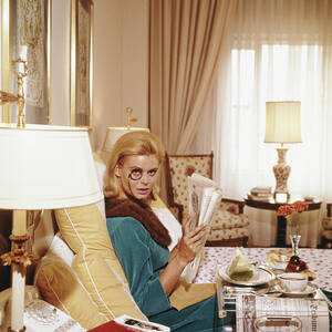 Monocled Miss by Slim Aarons