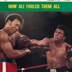 Muhammad Ali, 1974 Wbawbc Heavyweight Title Sports Illustrated Cover by Sports Illustrated