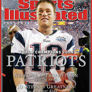 New England Patriots, Super Bowl Xxxix Champions Sports Illustrated Cover by Sports Illustrated