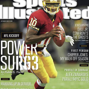 New Orleans Saints Vs Washington Redskins Sports Illustrated Cover by Sports Illustrated