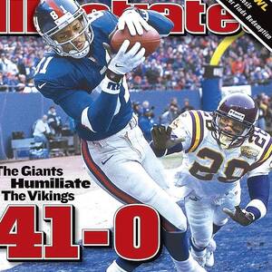 New York Giants Amani Toomer, 2001 Nfc Championship Sports Illustrated Cover by Sports Illustrated New York Giants Amani Toomer, 2001 Nfc Championship Sports Illustrated Cover by Sports Illustrated