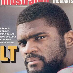 New York Giants Lawrence Taylor Sports Illustrated Cover by Sports Illustrated