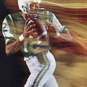 New York Jets Qb Joe Namath Sports Illustrated Cover by Sports Illustrated