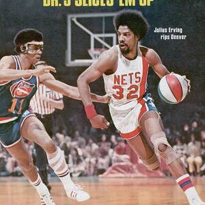 New York Nets Julius Erving, 1976 Aba Championship Sports Illustrated Cover by Sports Illustrated