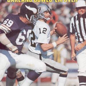 Oakland Raiders Qb Ken Stabler, Super Bowl Xi Sports Illustrated Cover by Sports Illustrated Oakland Raiders Qb Ken Stabler, Super Bowl Xi Sports Illustrated Cover by Sports Illustrated
