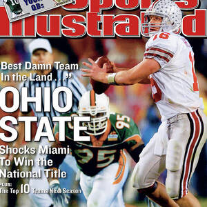 Ohio State University Qb Craig Krenzel, 2003 Tostitos Sports Illustrated Cover by Sports Illustrated Ohio State University Qb Craig Krenzel, 2003 Tostitos Sports Illustrated Cover by Sports Illustrated
