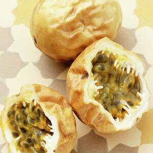 Passion Fruit, Whole And Halved by Gross, Petr