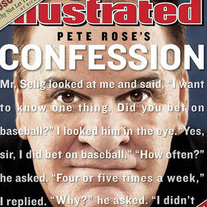 Pete Rose, Baseball Sports Illustrated Cover by Sports Illustrated