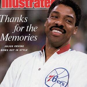 Philadelphia 76ers Julius Erving Sports Illustrated Cover by Sports Illustrated Philadelphia 76ers Julius Erving Sports Illustrated Cover by Sports Illustrated