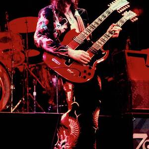 Photo Of Jimmy Page And Led Zeppelin by Graham Wiltshire Photo Of Jimmy Page And Led Zeppelin by Graham Wiltshire