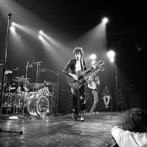 Photo Of Led Zeppelin And Robert Plant by David Redfern