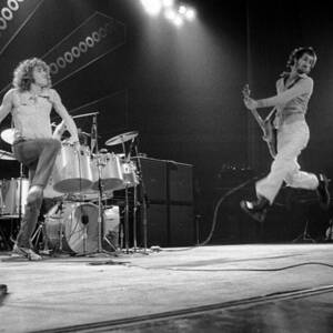Photo Of Pete Townshend And Roger by David Redfern