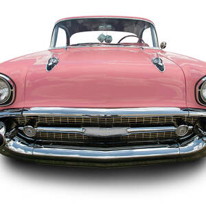 Pink Chevrolet Bel Air 1957 by Schlol Pink Chevrolet Bel Air 1957 by Schlol