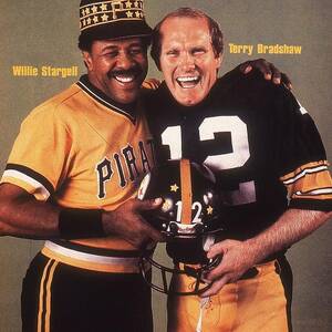 Pittsburgh Pirates Willie Stargell And Pittsburgh Steelers Sports Illustrated Cover by Sports Illustrated