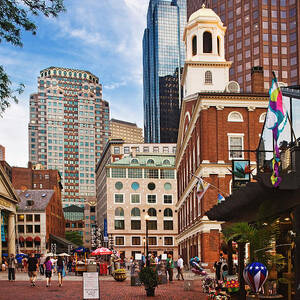 Quincy Market, Boston by Massimo Borchi Quincy Market, Boston by Massimo Borchi