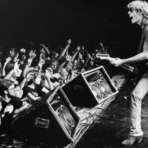 Rock Singer Tom Petty In Concert by George Rose
