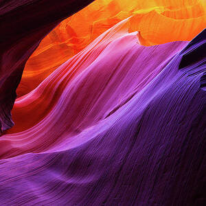 Rocks In Lower Antelope Canyon by Brandt Campbell Rocks In Lower Antelope Canyon by Brandt Campbell