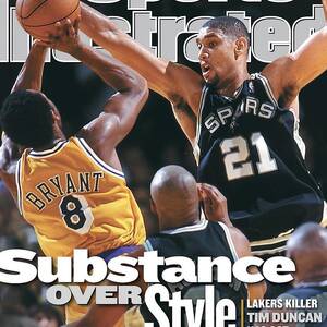 San Antonio Spurs Tim Duncan, 1999 Nba Western Conference Sports Illustrated Cover by Sports Illustrated San Antonio Spurs Tim Duncan, 1999 Nba Western Conference Sports Illustrated Cover by Sports Illustrated