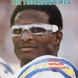 San Diego Chargers John Jefferson Sports Illustrated Cover by Sports Illustrated