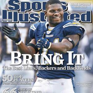 San Diego Chargers Ladainian Tomlinson... Sports Illustrated Cover by Sports Illustrated
