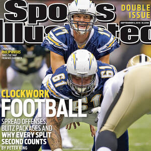 San Diego Chargers V New Orleans Saints Sports Illustrated Cover by Sports Illustrated