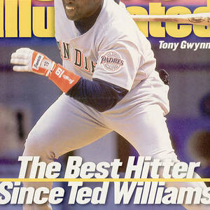 San Diego Padres Tony Gwynn... Sports Illustrated Cover by Sports Illustrated San Diego Padres Tony Gwynn... Sports Illustrated Cover by Sports Illustrated