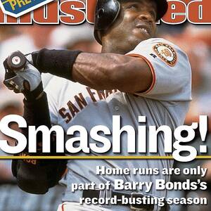 San Francisco Giants Barry Bonds... Sports Illustrated Cover by Sports Illustrated San Francisco Giants Barry Bonds... Sports Illustrated Cover by Sports Illustrated