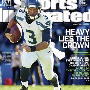 Seattle Seahawks Heavy Lies The Crown Sports Illustrated Cover by Sports Illustrated